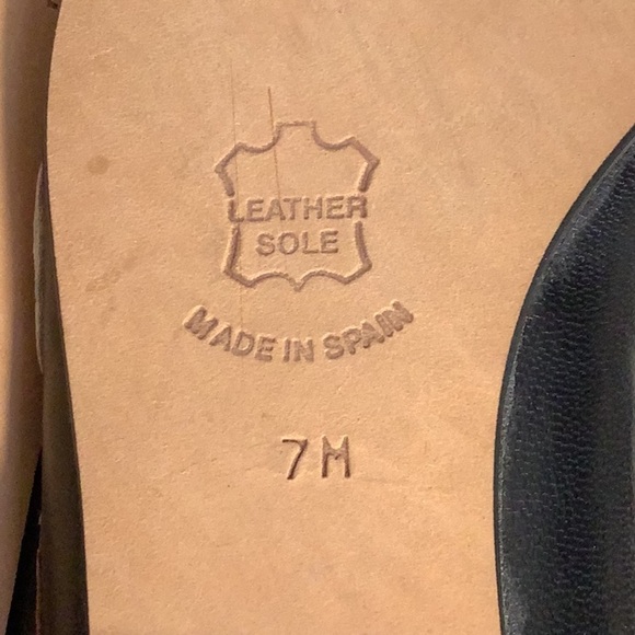 Vintage Michael Simon Leather “Coffee Cups” Slip On Ballet Flats Shoes Sz 7M - Picture 11 of 11